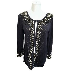 Linea By‎ Louis Deli Olio Women's Sweater Small Cardigan